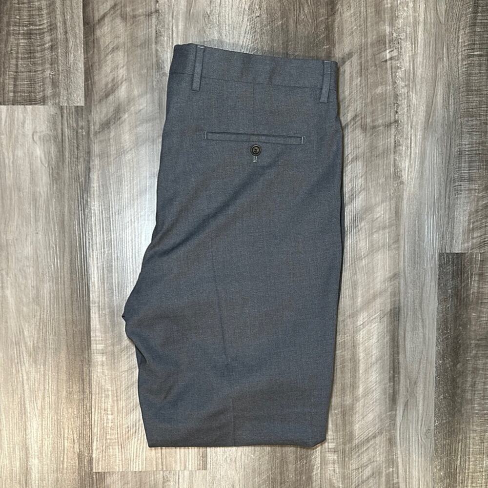 Spoke Build B Pleated Wool Dress Pants - 38